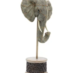 KARE Design Deko & Geschenkartikel-Deko Objekt Elephant Head Pearls 49Cm