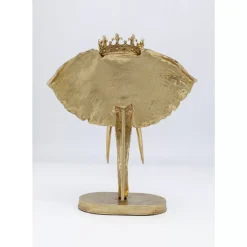 KARE Design Deko & Geschenkartikel-Deko Objekt Elephant Royal Gold 57Cm
