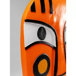 KARE Design Deko & Geschenkartikel-Deko Objekt Face Orange 50Cm
