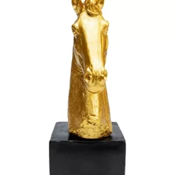 KARE Design Deko & Geschenkartikel-Deko Objekt Fidelis Gold 21Cm