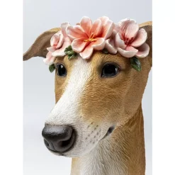 KARE Design Deko & Geschenkartikel-Deko Objekt Fiori Greyhound 47Cm