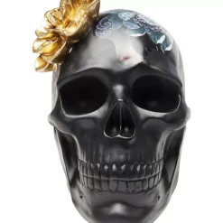 KARE Design Deko & Geschenkartikel-Deko Objekt Flower Skull 22Cm