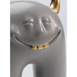 KARE Design Deko & Geschenkartikel-Deko Objekt Funny Teeth Grau 15Cm