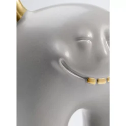 KARE Design Deko & Geschenkartikel-Deko Objekt Funny Teeth Grau 15Cm