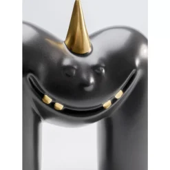 KARE Design Deko & Geschenkartikel-Deko Objekt Funny Teeth Schwarz 15Cm