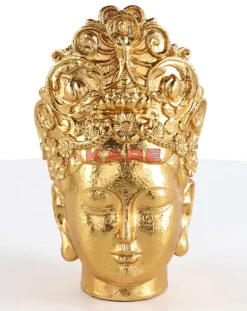 KARE Design Deko & Geschenkartikel-Deko Objekt Goddess Head Gold 39Cm
