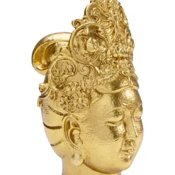 KARE Design Deko & Geschenkartikel-Deko Objekt Goddess Head Gold 39Cm