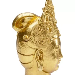 KARE Design Deko & Geschenkartikel-Deko Objekt Goddess Head Gold 39Cm