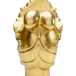 KARE Design Deko & Geschenkartikel-Deko Objekt Goddess Head Gold 39Cm