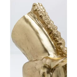 KARE Design Deko & Geschenkartikel-Deko Objekt Horse Face Gold 72Cm