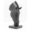 KARE Design Deko & Geschenkartikel-Deko Objekt Horse Face Schwarz 57Cm