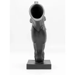 KARE Design Deko & Geschenkartikel-Deko Objekt Horse Face Schwarz 57Cm