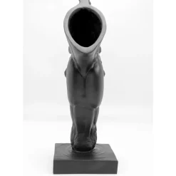 KARE Design Deko & Geschenkartikel-Deko Objekt Horse Face Schwarz 72Cm