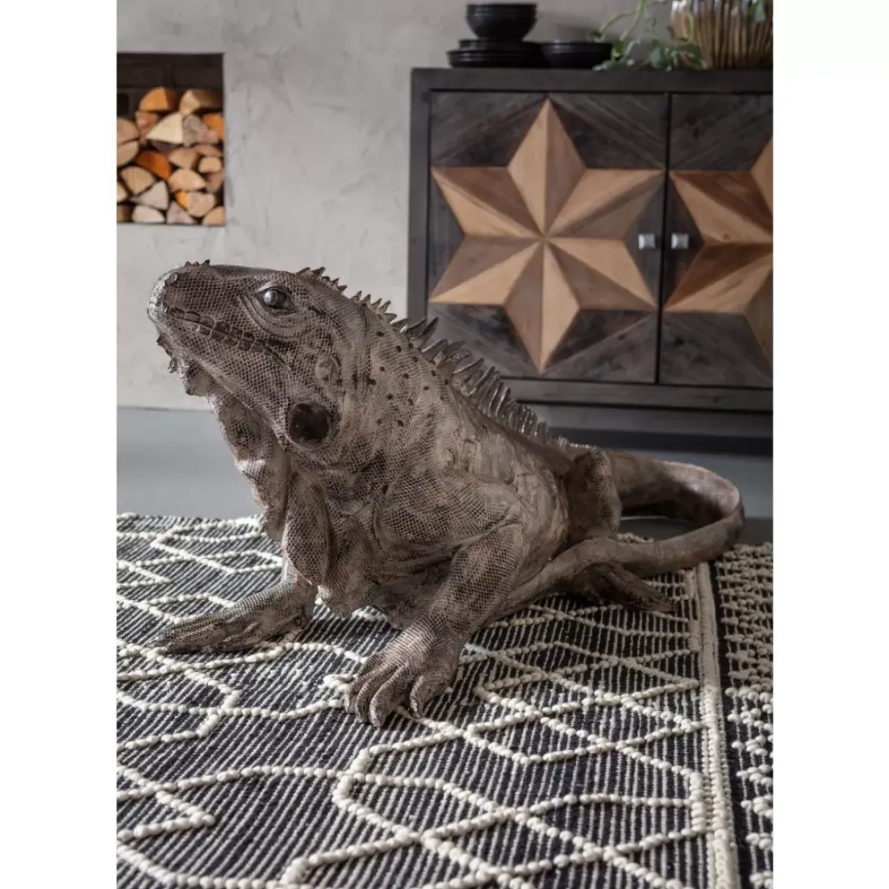 KARE Design Deko & Geschenkartikel-Deko Objekt Iguana 135Cm