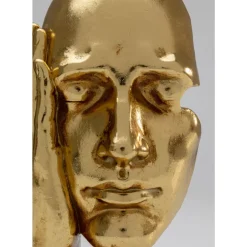 KARE Design Deko & Geschenkartikel-Deko Objekt In My Mind Gold 30Cm