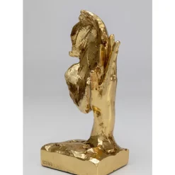 KARE Design Deko & Geschenkartikel-Deko Objekt In My Mind Gold 30Cm