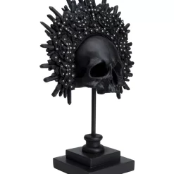 KARE Design Deko & Geschenkartikel-Deko Objekt King Skull Schwarz