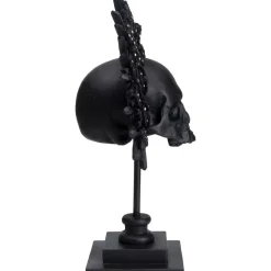 KARE Design Deko & Geschenkartikel-Deko Objekt King Skull Schwarz