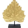 KARE Design Deko & Geschenkartikel-Deko Objekt Leaves Gold 17Cm
