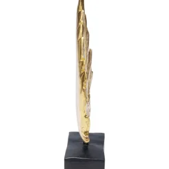 KARE Design Deko & Geschenkartikel-Deko Objekt Leaves Gold 17Cm