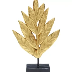 KARE Design Deko & Geschenkartikel-Deko Objekt Leaves Gold 15Cm