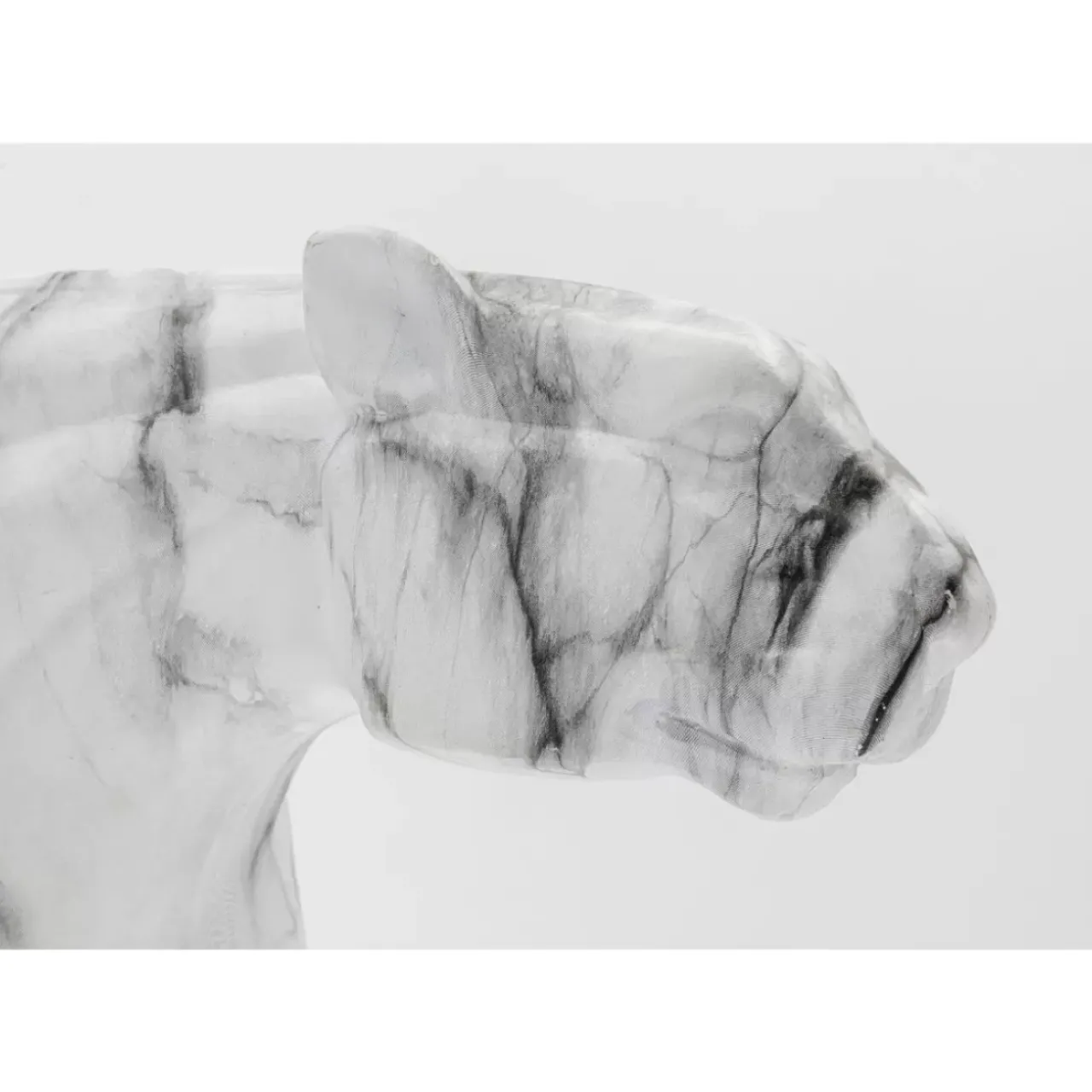 KARE Design Deko & Geschenkartikel-Deko Objekt Leopard Marble 95Cm