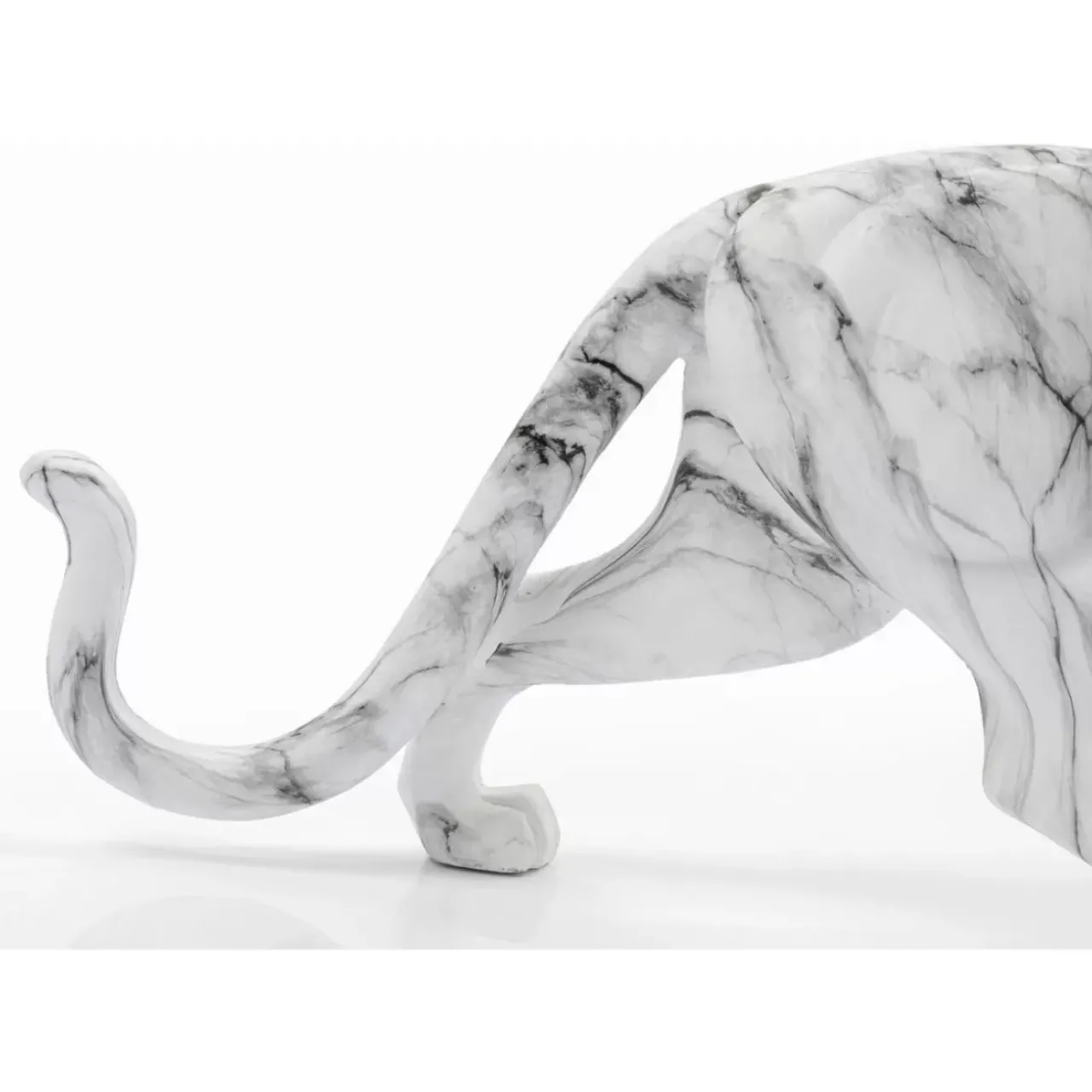 KARE Design Deko & Geschenkartikel-Deko Objekt Leopard Marble 95Cm