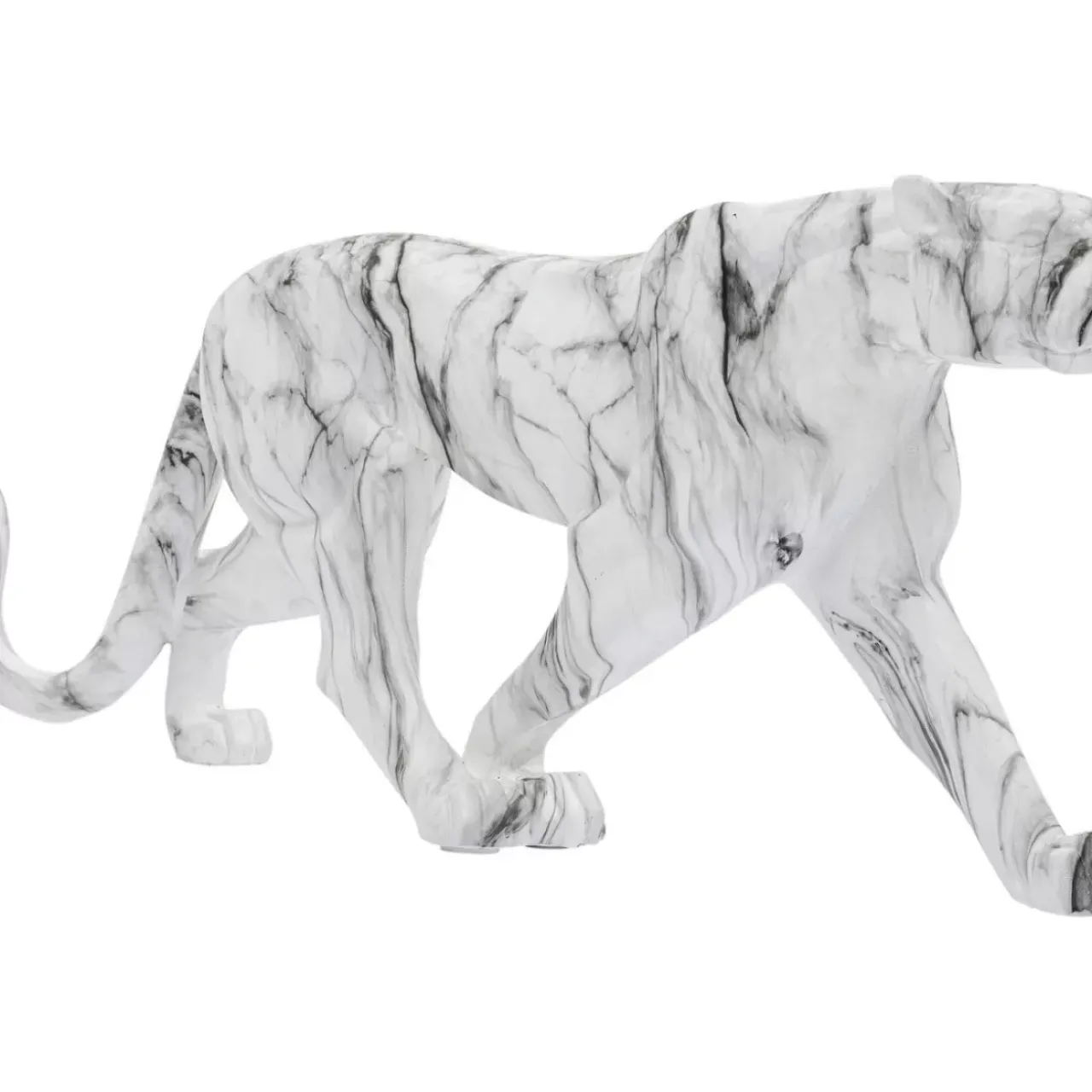 KARE Design Deko & Geschenkartikel-Deko Objekt Leopard Marble 95Cm