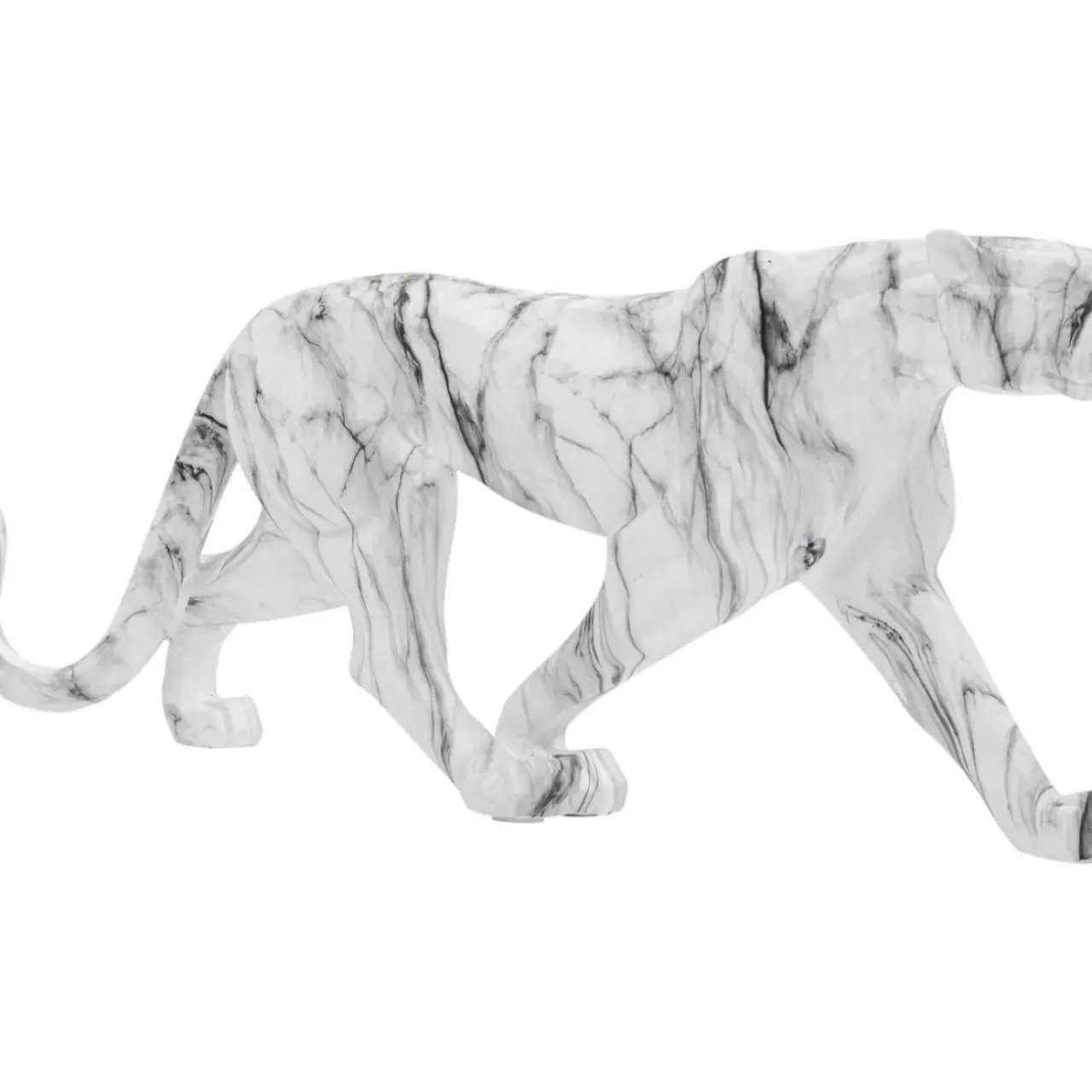 KARE Design Deko & Geschenkartikel-Deko Objekt Leopard Marble 95Cm
