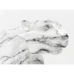 KARE Design Deko & Geschenkartikel-Deko Objekt Leopard Marble 129Cm