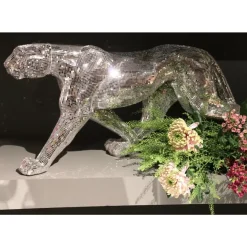 KARE Design Deko & Geschenkartikel-Deko Objekt Leopard Mosaic 95Cm