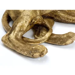 KARE Design Deko & Geschenkartikel-Deko Objekt Lion Gold 113Cm