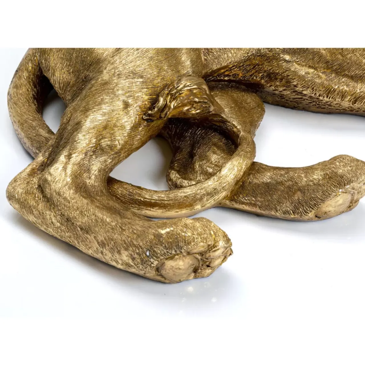 KARE Design Deko & Geschenkartikel-Deko Objekt Lion Gold 113Cm