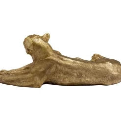 KARE Design Deko & Geschenkartikel-Deko Objekt Lion Gold 113Cm