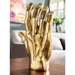 KARE Design Deko & Geschenkartikel-Deko Objekt Mano Gold