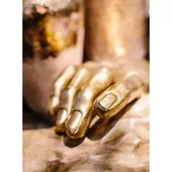 KARE Design Deko & Geschenkartikel-Deko Objekt Mano Gold