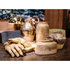 KARE Design Deko & Geschenkartikel-Deko Objekt Mano Gold