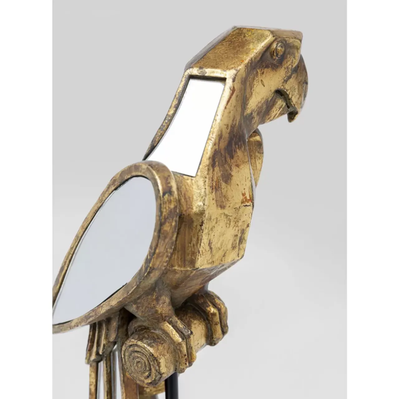KARE Design Deko & Geschenkartikel-Deko Objekt Mirrored Parrot