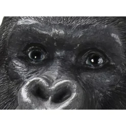 KARE Design Deko & Geschenkartikel-Deko Objekt Monkey Gorilla Side Xl Schwarz