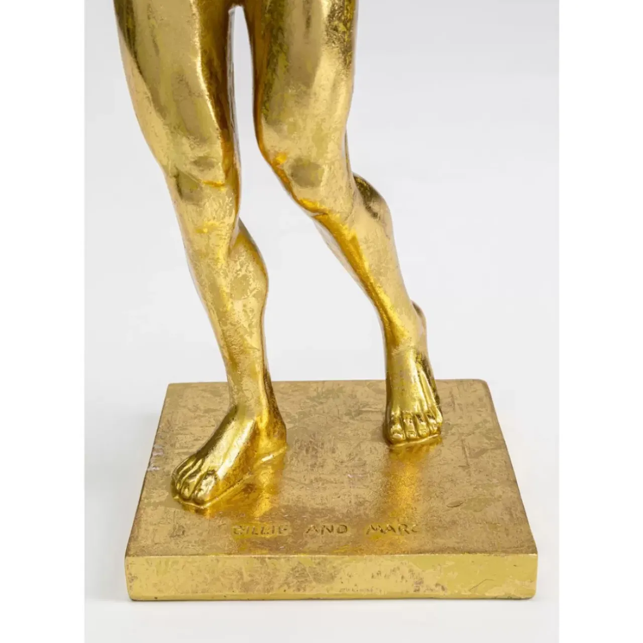 KARE Design Deko & Geschenkartikel-Deko Objekt Muscle Dog Gold