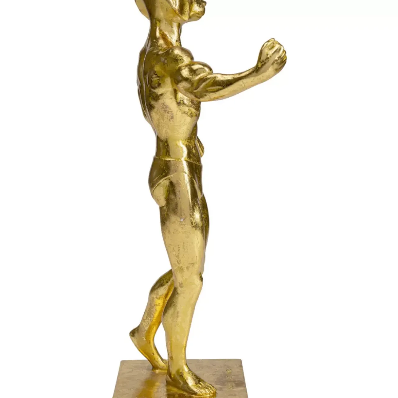 KARE Design Deko & Geschenkartikel-Deko Objekt Muscle Dog Gold