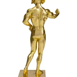 KARE Design Deko & Geschenkartikel-Deko Objekt Muscle Dog Gold