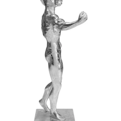 KARE Design Deko & Geschenkartikel-Deko Objekt Muscle Dog Silber