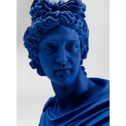 KARE Design Deko & Geschenkartikel-Deko Objekt Pop Apollo Blau 36Cm