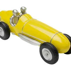 KARE Design Deko & Geschenkartikel-Deko Objekt Racing Car Gelb 9Cm