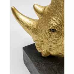 KARE Design Deko & Geschenkartikel-Deko Objekt Rhino Gold