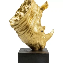 KARE Design Deko & Geschenkartikel-Deko Objekt Rhino Gold