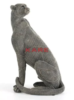 KARE Design Deko & Geschenkartikel-Deko Objekt Sitting Leopard Pearls 42