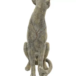 KARE Design Deko & Geschenkartikel-Deko Objekt Sitting Leopard Pearls 42