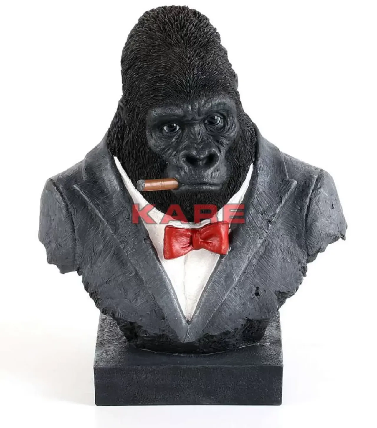 KARE Design Deko & Geschenkartikel-Deko Objekt Smoking Gorilla